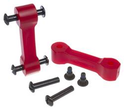 Hood Wrangler, Upgraded Safety Latch, Red, Jeep, Kit