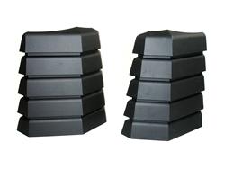 Hood Vent, ABS Plastic, Black, Jeep, Each