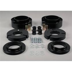 Coil Spring Spacers, Durathane, 2 in. Lift, Front/Rear, Black, for Nissan, Armada, RWD, 4WD, Set of 4