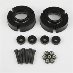 Coil Spring Spacers, Leveling Kit, Durathane, 1.0 in., Front, Black, Toyota, RWD, 4WD, Pair