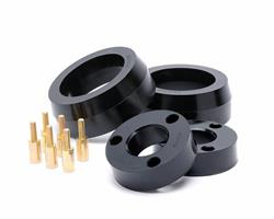 Coil Spring Spacers, Durathane, 2.5 in. Lift, Front, Rear, Black, Toyota, RWD, 4WD, Set of 4