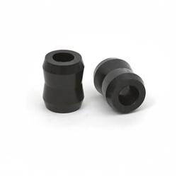 Shock Bushings, Hourglass Eye Type, Polyurethane, Black, 0.625 in. I.D., Pair