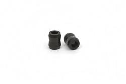 Shock Bushings, Hourglass Eye Type, Polyurethane, Black, 0.750 in. I.D., Pair