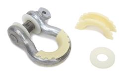 D-Ring Isolators, Washers, Polyurethane, Glow in the Dark, 3/4 in. Shackles, Kit