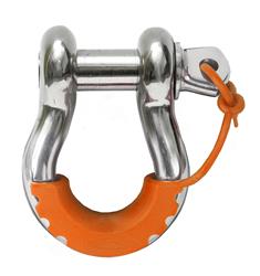 D-Ring Locking Isolators, Polyurethane, Fluorescent Orange, 3/4 in. Shackles, Pair