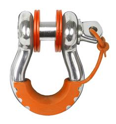 D-Ring Locking Isolators, Washers, Polyurethane, Fluorescent Orange, 3/4 in. Shackles, Kit
