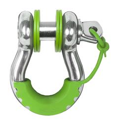 D-Ring Locking Isolators, Washers, Polyurethane, Fluorescent Green, 3/4 in. Shackles, Kit