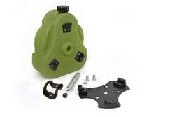 Utility Jug, Cam Can, Green, Non-Flammable Liquids, 1 1/2 in. Roll Bar Mount, UTV, Kit