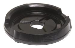 Jack Accessory, Leveling Jack Isolator, 8-in. Diameter, Black, Polyurethane, Each