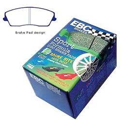 Brake Pads, Greenstuff, Organic, Front, Chrysler, Dodge, Set