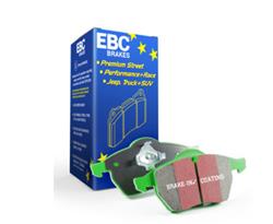 Brake Pads, Greenstuff, Organic, 6000 Series, Ford, Front, Set