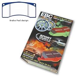 Brake Pads, Redstuff, Ceramic, Front, Universal, Set