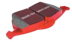 Brake Pads, Redstuff 3000, Front, Ceramic, Integrally Molded with Shims, Saab, 9-5, Set
