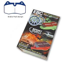 Brake Pads, Redstuff, Ceramic, Front, Infiniti, for Nissan, Set