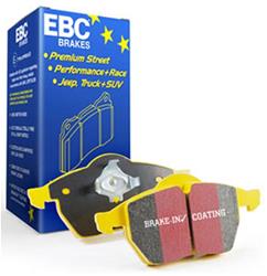 Brake Pads, Yellowstuff 4000, Front, Aramid Fiber, Integrally Molded with Shims, Mazda, 6, Set
