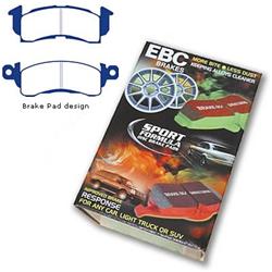 Brake Pads, Yellowstuff, Aramid Fiber, Front, Buick, Cadillac, Chevy, GMC, Oldsmobile, Pontiac, Jeep, Set