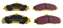 Brake Pads, Yellowstuff, Aramid Fiber, Front, Cadillac, Chevy, Pontiac, Set