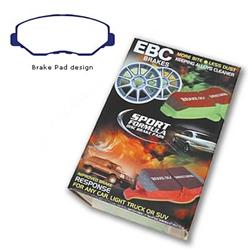 Brake Pads, Yellowstuff, Aramid Fiber, Front, for use on Acura®, Honda®, Set