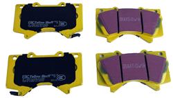 Brake Pads, Yellowstuff 4000 Series, Front, Aramid Fiber, Lexus, Toyota, Set