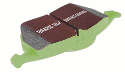 Brake Pads, Greenstuff 6000 SUV and Light Truck, Rear, Organic, Integrally Molded with Shims, Chrysler, Dodge, Set