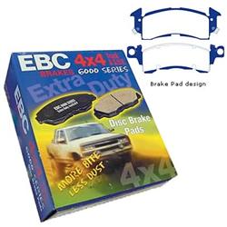 Brake Pads, Greenstuff 6000 Series, Front, Chevy, GMC, Jeep, Set