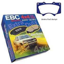 Brake Pads, Greenstuff 6000, Organic, Front, Lexus, Toyota, Set