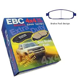 Brake Pads, Greenstuff 6000 Series, Front, Jeep, Set