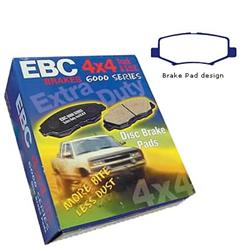 Brake Pads, Greenstuff 6000 Series, Dodge, Jeep, Set