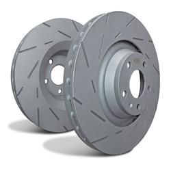 Brake Rotors, USR Series Sport, Vented, Slotted, 13.00 in. Diameter, Iron, Silver Anti-Corrosion Finish, Pair
