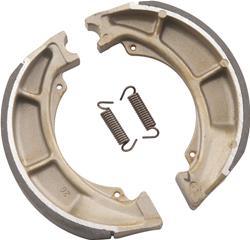 Brake Shoes, Bonded On, Organic, Rear, Set