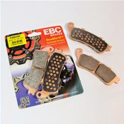 Brake Pads, Double-H Superbike, Sintered Copper, for use on Honda®, Victory, Set