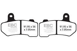 Brake Pads, Organic, Harley-Davidson®, Set