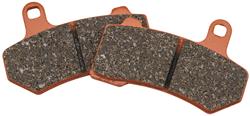 Brake Pads, Semi-Sintered V, Sintered Copper Alloy, Harley-Davidson®, Set