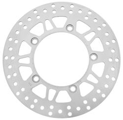 Powersports Brake Rotors, Street Replacement Rotors, Front, Cross-Drilled, Stainless Steel, Suzuki, AN400, AN650, Each