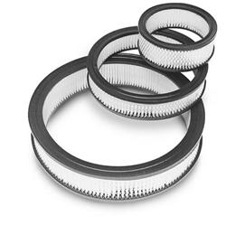 Air Filter Element, Replacement, Round, Paper, White, 14.0 in. Diameter, 3.0 in. Height, Each
