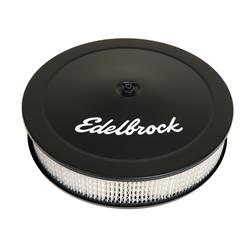 Air Filter Assembly, Pro-Flo, 14 in. Diameter, Round, Steel, Black Powdercoated, 3.0 in. Filter Height, Each.