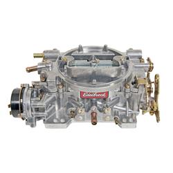 Carburetor, Performer, 600 cfm, 4-Barrel, Square Bore, Electric Choke, Single Inlet, Silver, Each