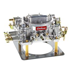 Carburetor, Performer, 600 cfm, 4-Barrel, Square Bore, Manual Choke, Single Inlet, Silver, Each