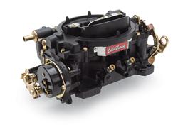 Carburetor, Performer, 600 cfm, 4-Barrel, Square Bore, Electric Choke, Single Inlet, Black Powdercoated, Each