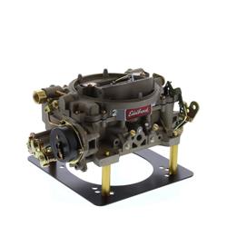 Carburetor, Performer, Marine, 750 cfm, 4-Barrel, Square Bore, Elec. Choke, Single Inlet, Gold Iridited, Each