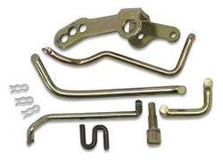 Throttle Linkage Kit, Performer, 7 Links, 6 Retaining Clips, AMC/GM/Ford/Mopar Throttle Cable End Type, Kit