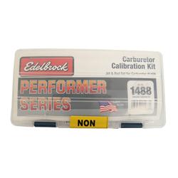 Calibration Kit, for Use On Edelbrock 1409 Performer Series Carburetor, Kit