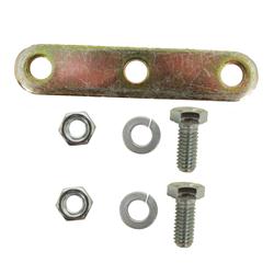 Throttle Cable Plate Kit, Gold Iridited, for Ford 351M and 400 with Edelbrock Performer Carb, Kit