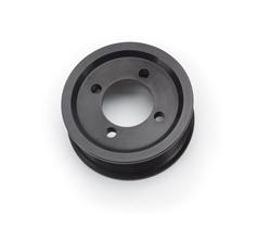 Supercharger Pulley, E-Force Competition, Aluminum, Black, Serpentine, 6-Groove, 3.00 in. Diameter, Ford, Each