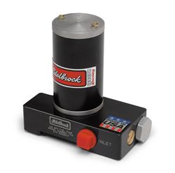 Fuel Pump, Electric, External, Aluminum, Black, 12 psi Max. Pressure, for Carbureted Applications, Each