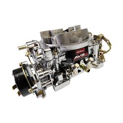 Carburetor, AVS 2, 650 cfm, 4-Barrel, Square Bore, Electric Choke, Chrome Plasma Coated, Annular Boosters, Each