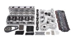 Top End Engine Kit, Power Package, Intake, Heads, Cam, Timing Chain, Head Bolts, BB Ford, 506 HP-536 TQ, Kit