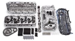 Top End Engine Kit, Power Package, Intake, Heads, Cam, Timing Chain, Head Bolts, BB Chevy, 540 HP-539 TQ, Kit