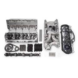 Top End Engine Kit, Power Package, Intake, Heads, Cam, Timing Chain, Head Bolts, SB Ford, 367 HP-340 TQ, Kit.