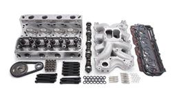 Top End Engine Kit, Performer RPM Power Package, Intake, Heads, Roller Cam, Timing Chain and Gears, Gaskets, All Bolts, SBF 351W, 451 HP/ 433 TQ, Kit